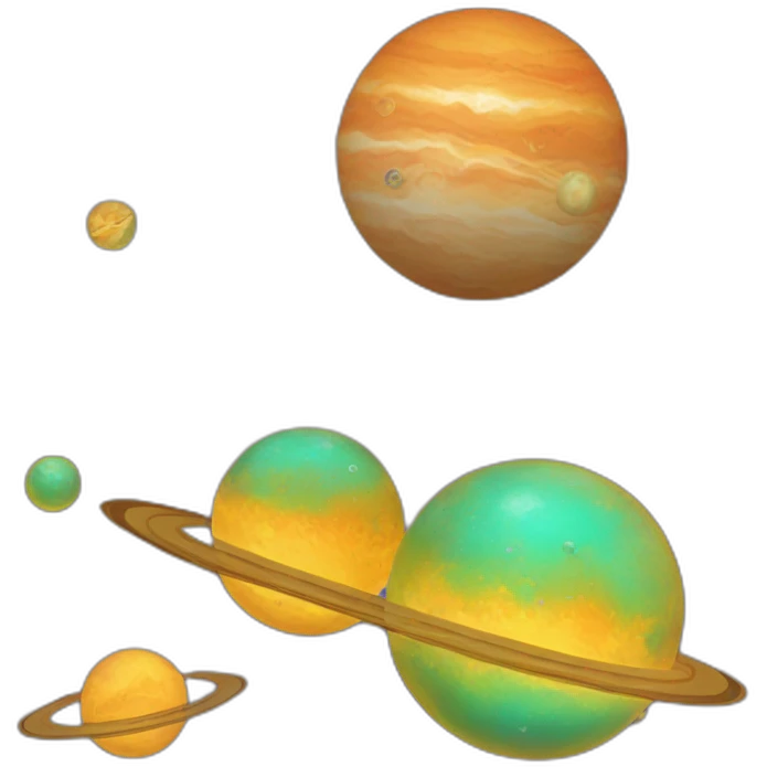 Acidic planet emoji