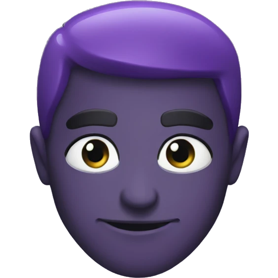 Dark purple herat emoji