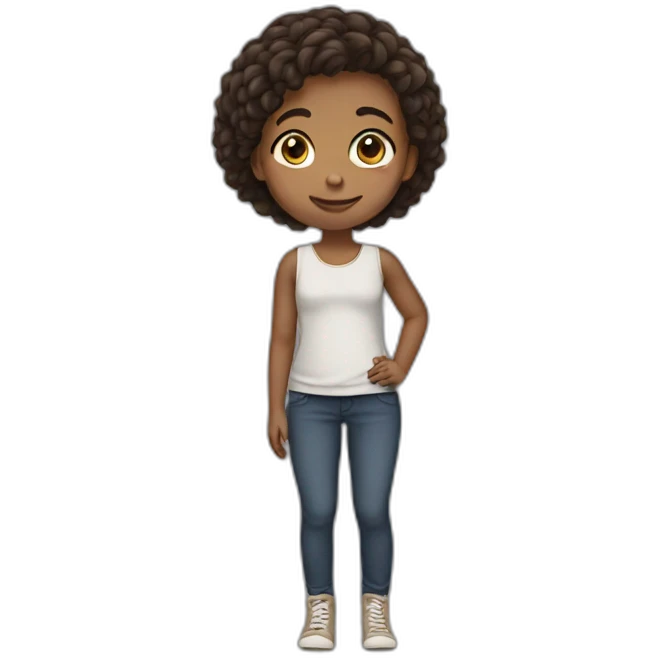Short girl emoji
