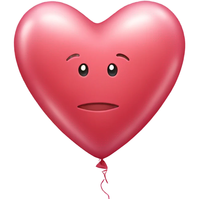 Heart balloons emoji