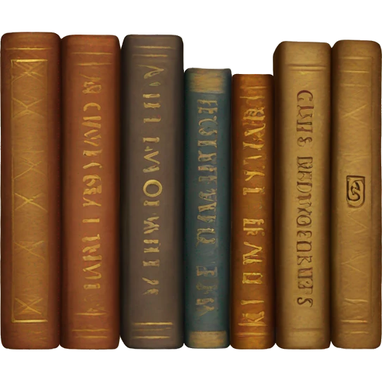 Vintage books emoji
