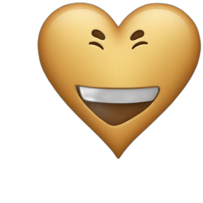 Un cœur emoji