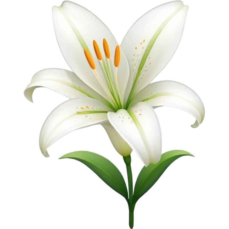 bunga lily emoji