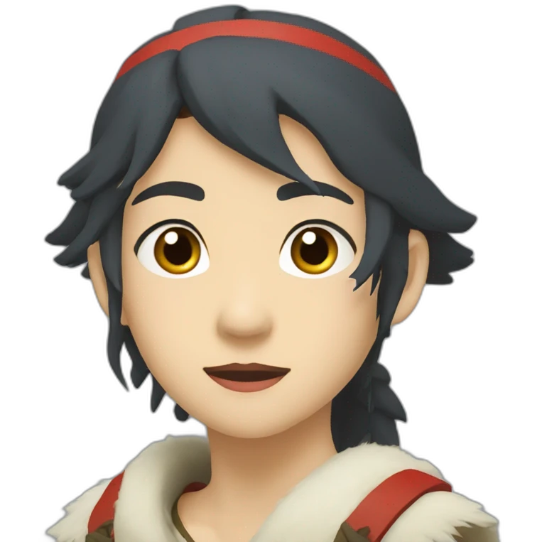 Princess mononoke iOS emoji emoji