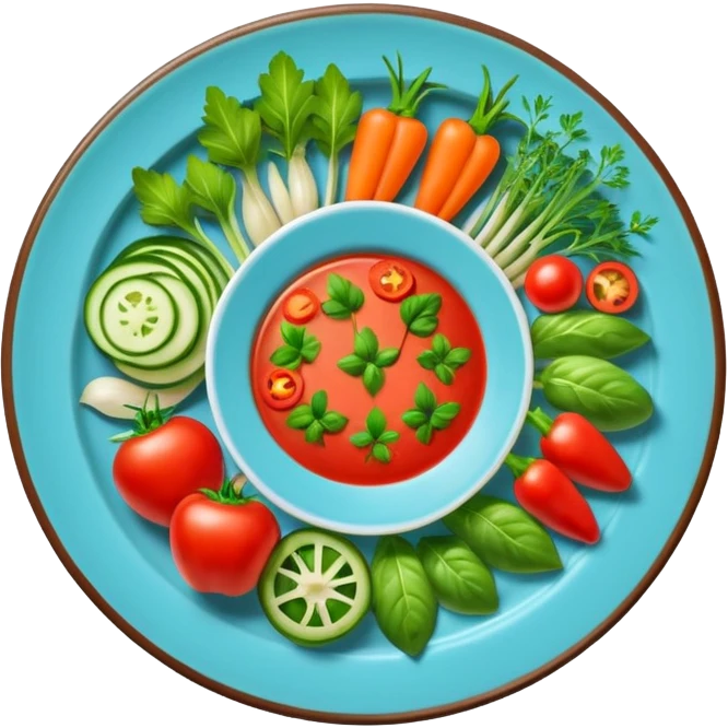 vegeterian dish emoji