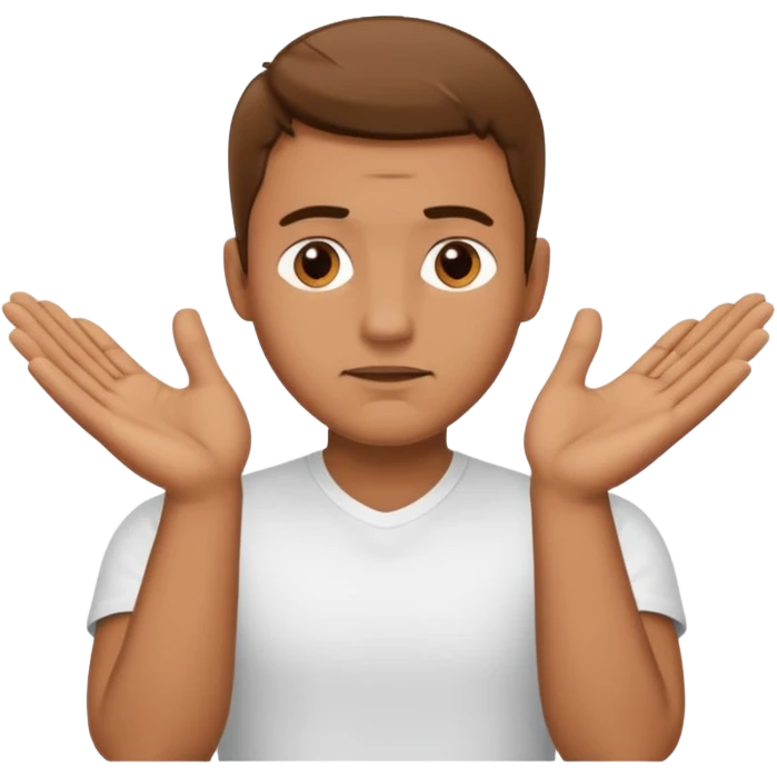 man say "NO" with his hands crosswise emoji