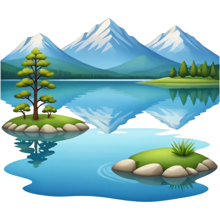 water lake pound emoji