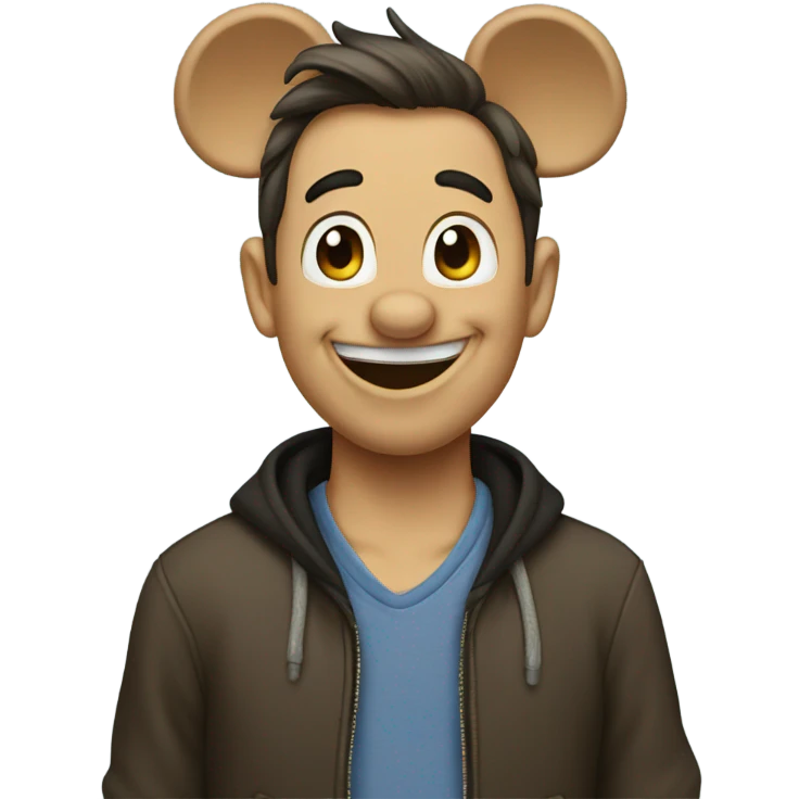 Mickey Mouse emoji