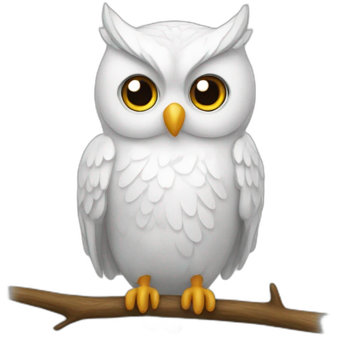 White-owl emoji