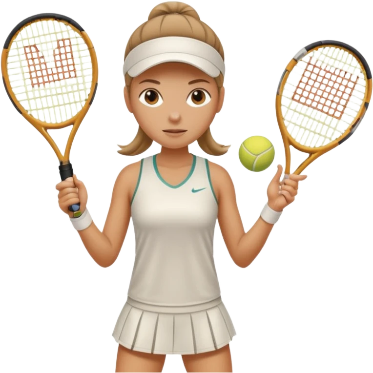 female tennis player emoji