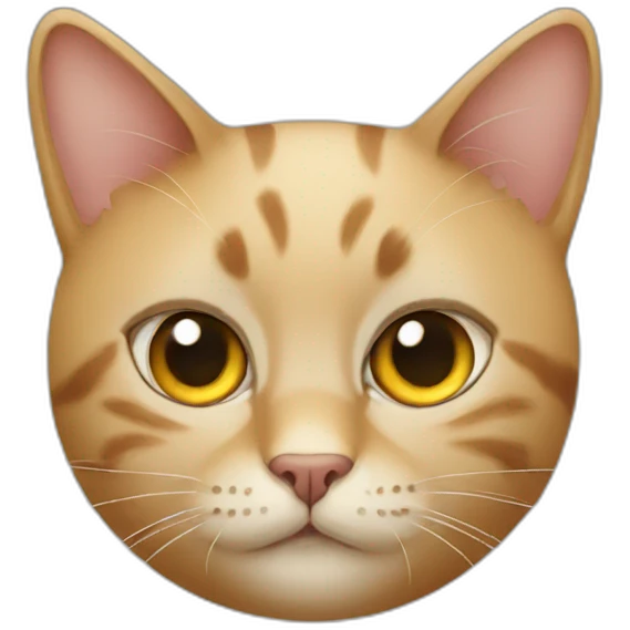 Cat with different eyes  emoji