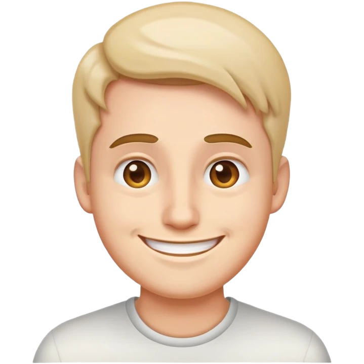 it should be smiling, but rolling his eyes at the same time to give a sarcastically happy look and I wanted to look like your generic emoji emoji