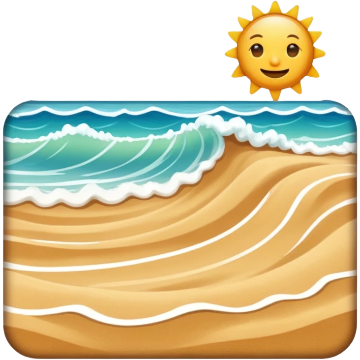 Beach emoji