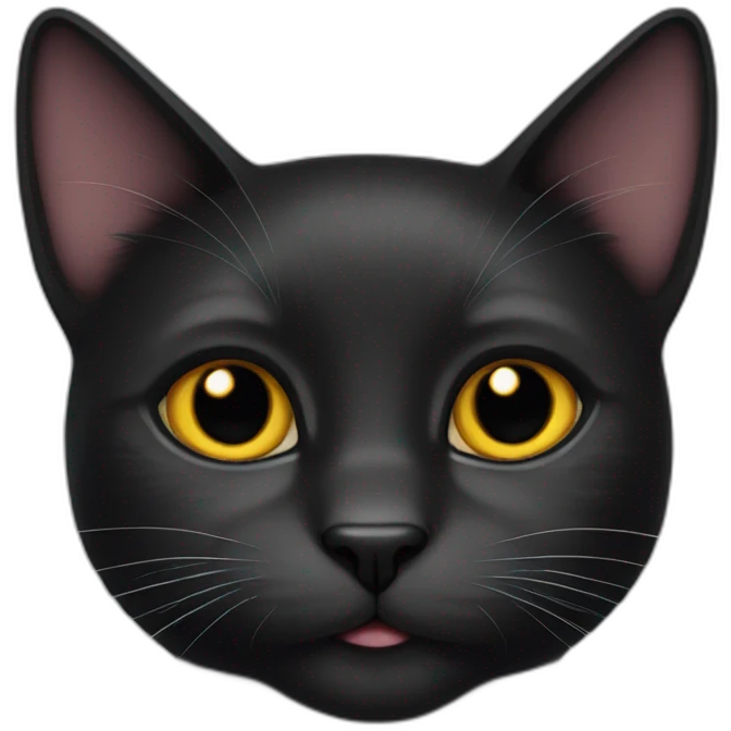 Black cat emoji