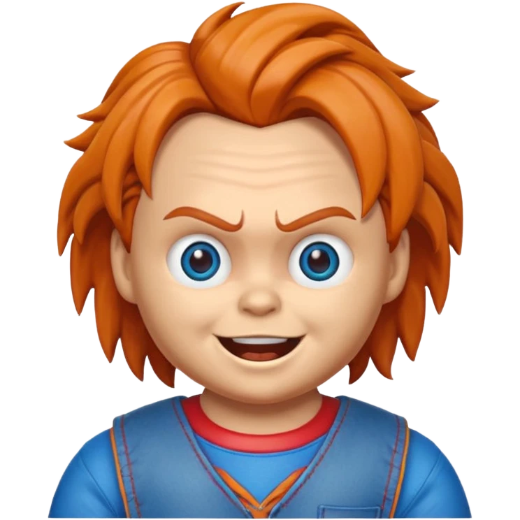 Un emojin de chuky emoji