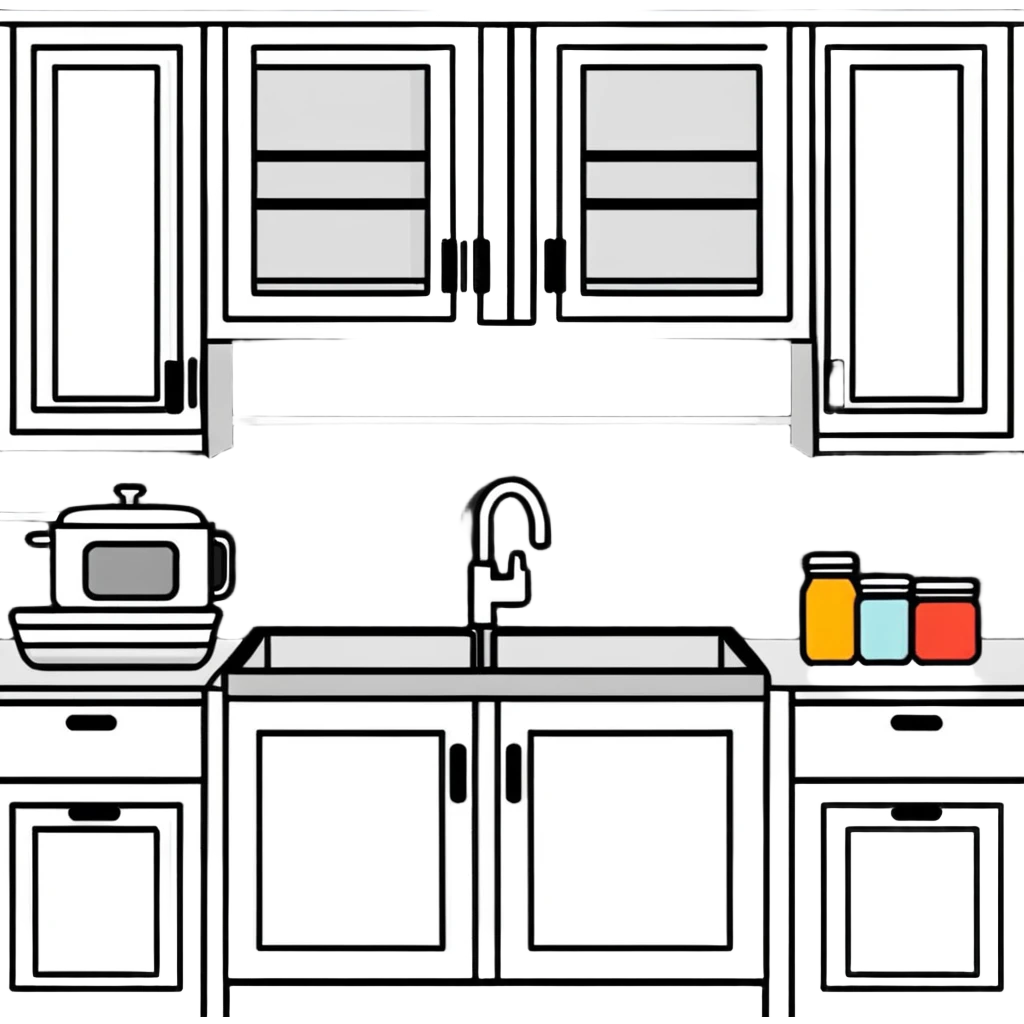 organizing kitchen cabinets emoji