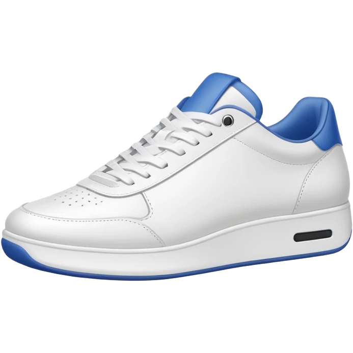 white sneaker minimal design emoji
