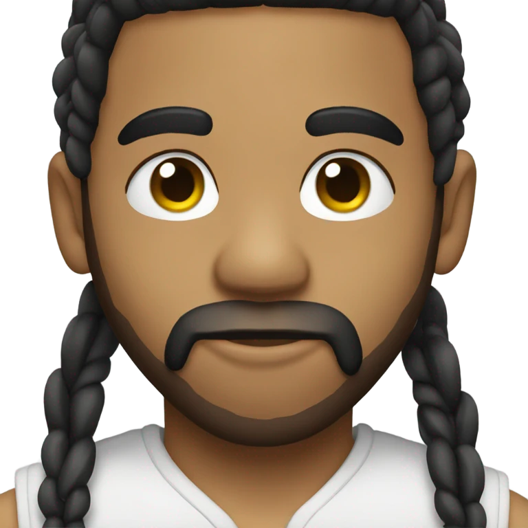 drake with braids emoji