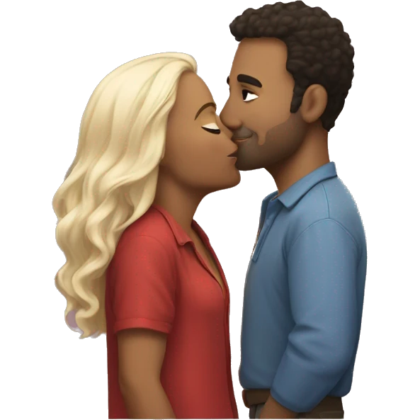 Me kissing Robert Villeneuve emoji