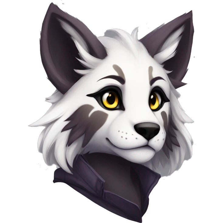 Edgy sharp modern anthro furry by Falvie, LiLaiRa, AngieWolf emoji