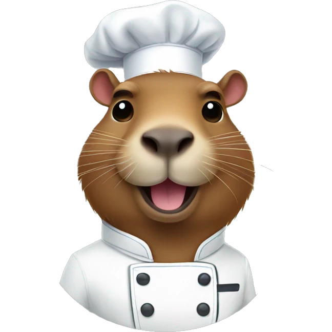 chef capybara emoji