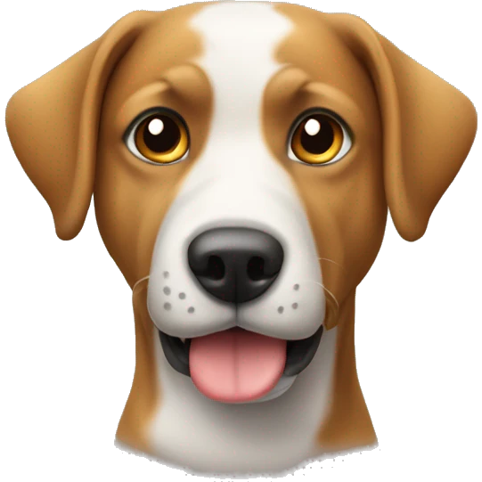 Hund som har skor på sig emoji