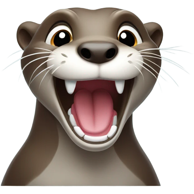 Otter laughing  emoji