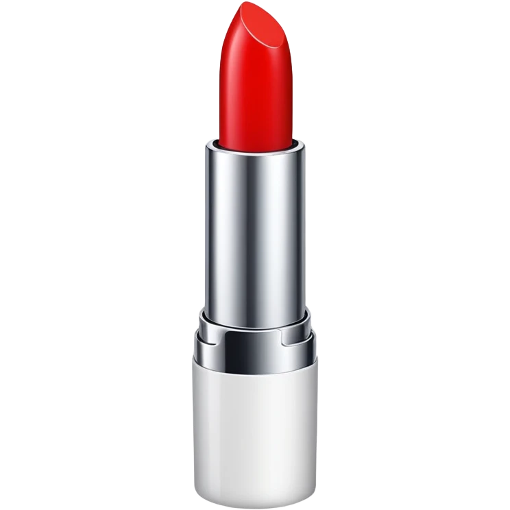 Lipstick in red color emoji