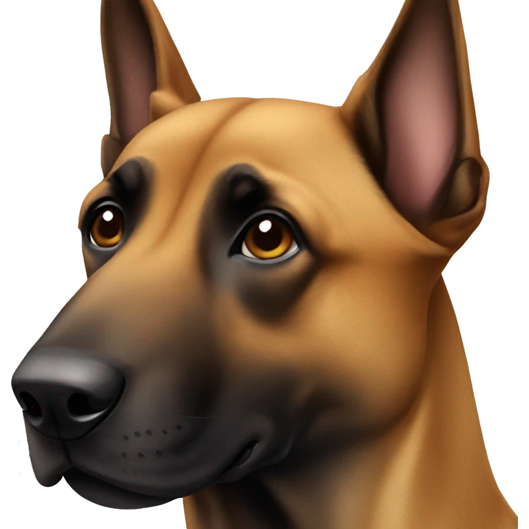 Dog malinois emoji