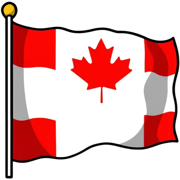 Canadian flag emoji