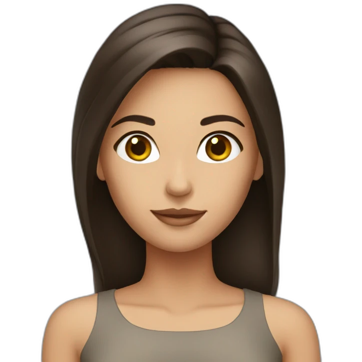 Brunette emoji