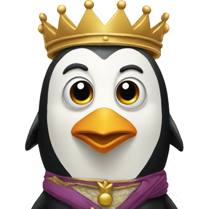king of pinguins  emoji