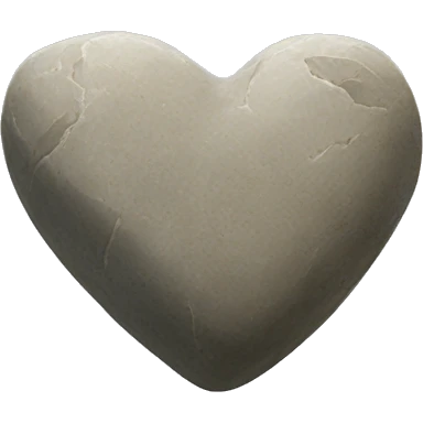 Stone Heart emoji
