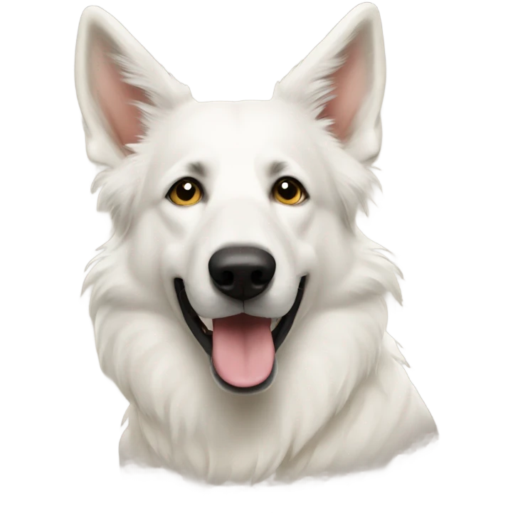 White Shepherd  emoji