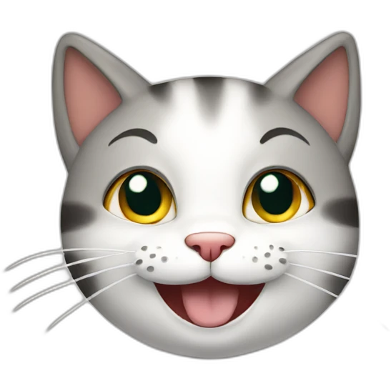 one smiling cat emoji