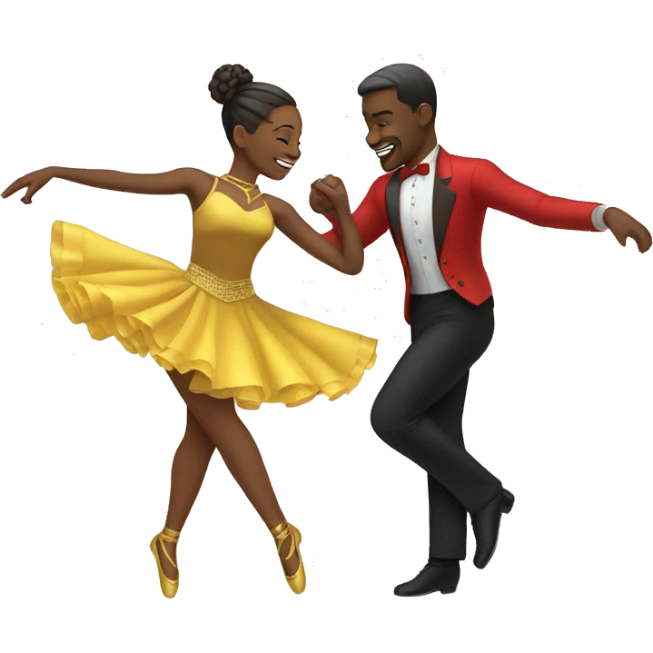 Dance couple emoji