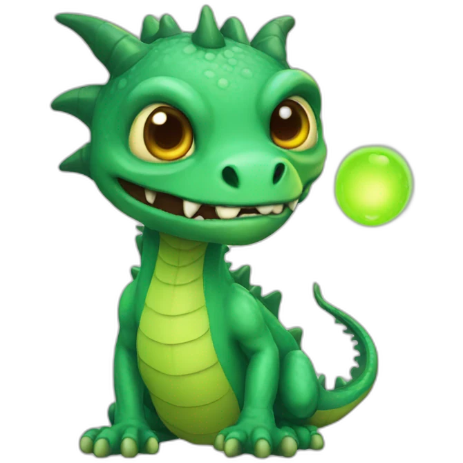 alien dragon emoji