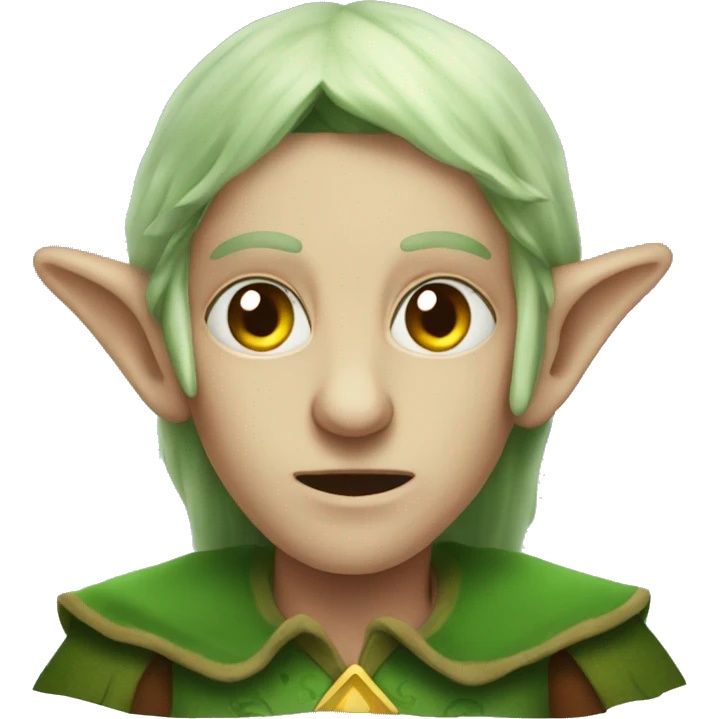 a sick elf emoji