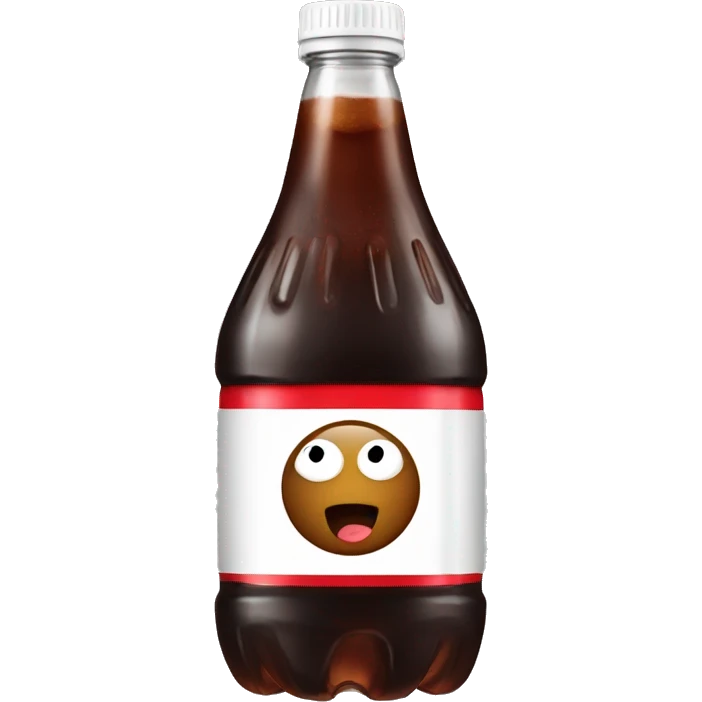 a plastic bottle of cola emoji
