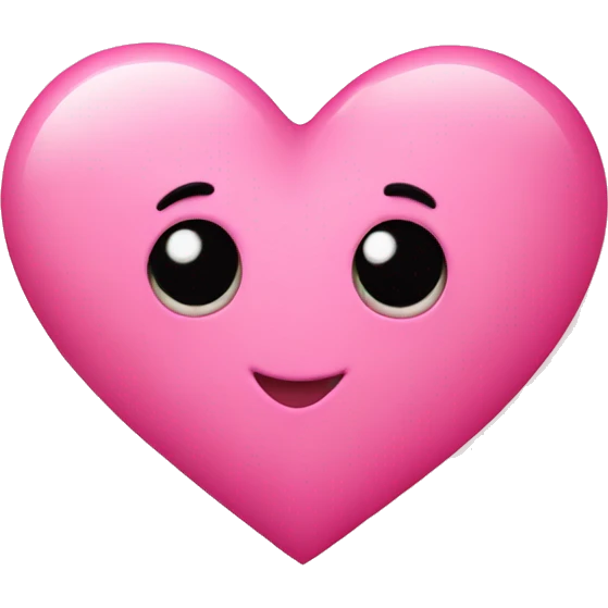 Pink heart emoji