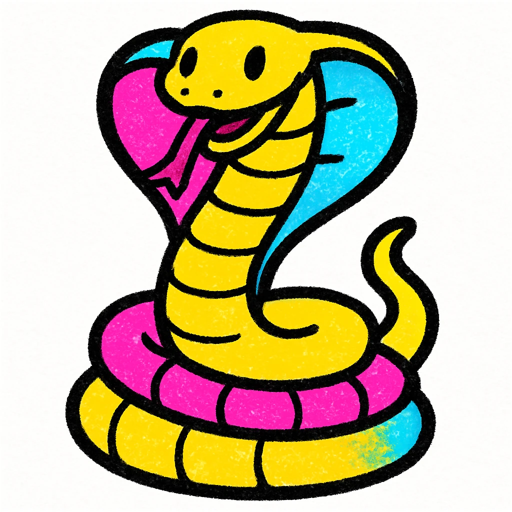 King cobra emoji