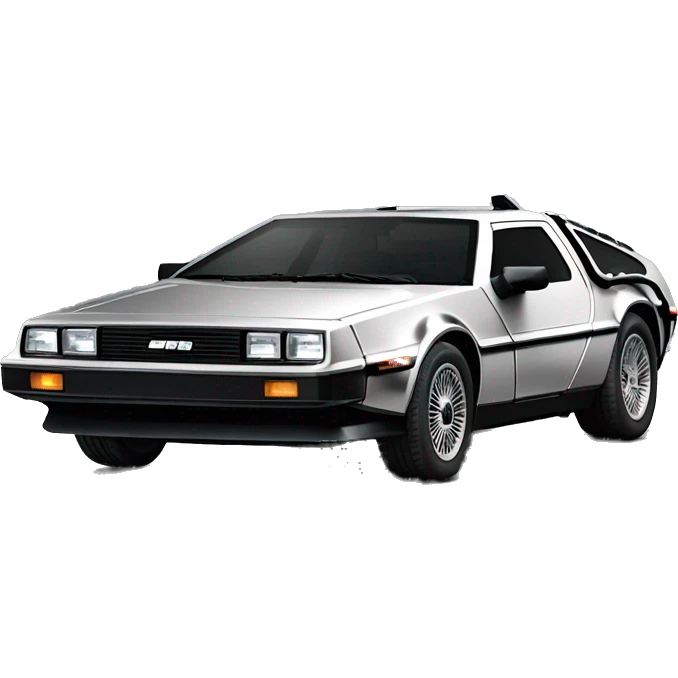 DeLorean DMC-12 emoji
