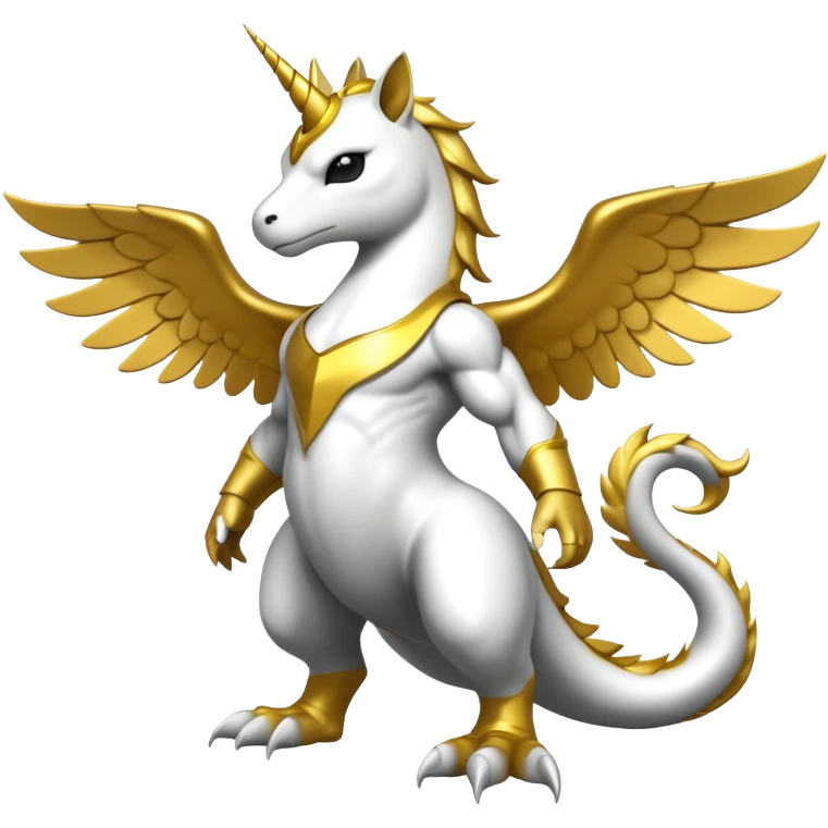 Mega neon unicorn dragon hydra hyper rare golden penguin Golden Divine god angel Omni Black and white Super muscular Buff sigma Gigachad cat full body tuxedo colored  emoji