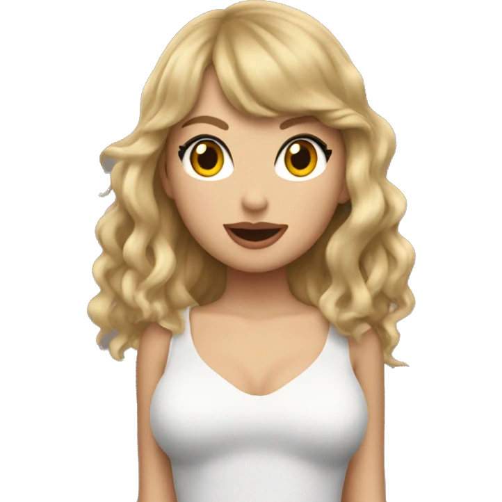 taylor swift singing with lover body on the eras tour emoji