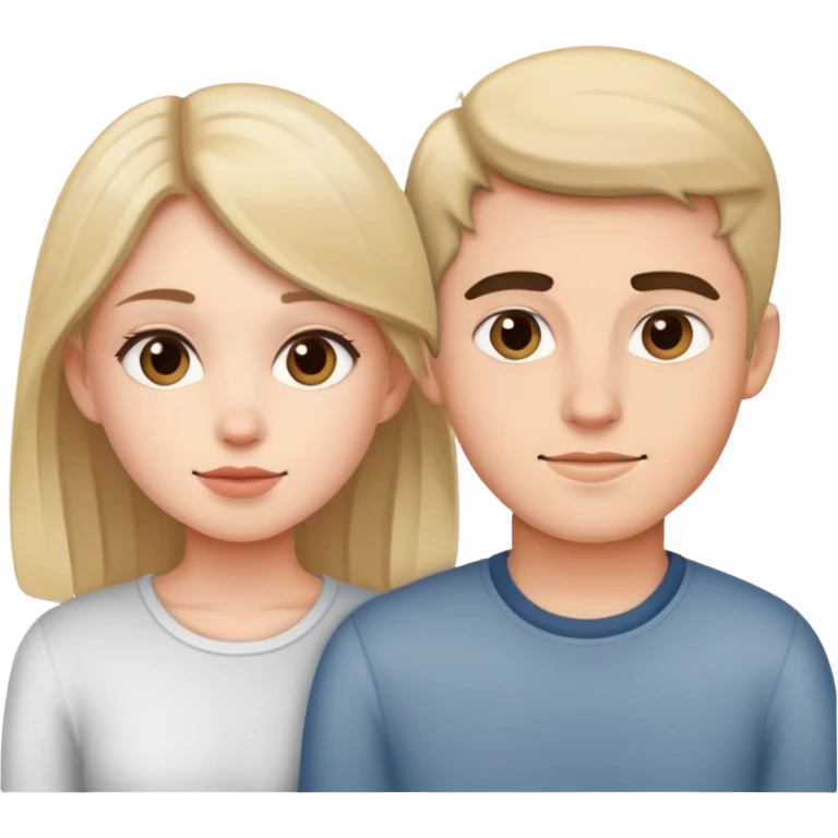 Girl and boyfriend  emoji