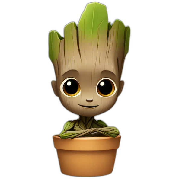 baby groot emoji
