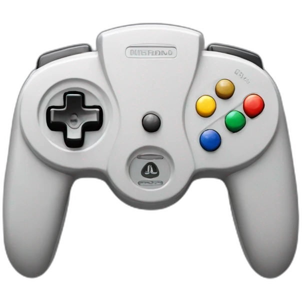 Nintendo 64 console emoji