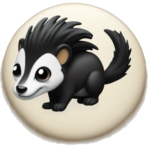 skunk biscuit emoji