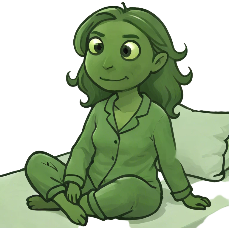🙍🏻‍♀️🛏️ emoji