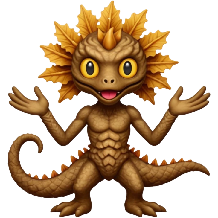 Spicy Zinger in stranger things themed emoji